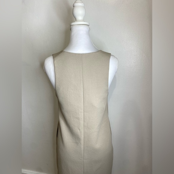 Aritzia Babaton Taupe Midi Dress size 0 oversized - Picture 5 of 8
